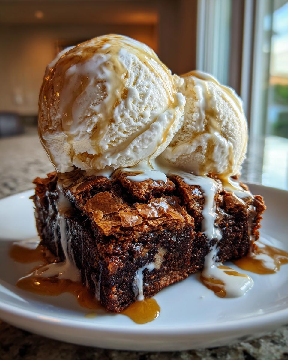 Irresistible Pumpkin Brownie Sundaes Ready in 25 Minutes 9 Pumpkin Brownie Sundaes - detail 4