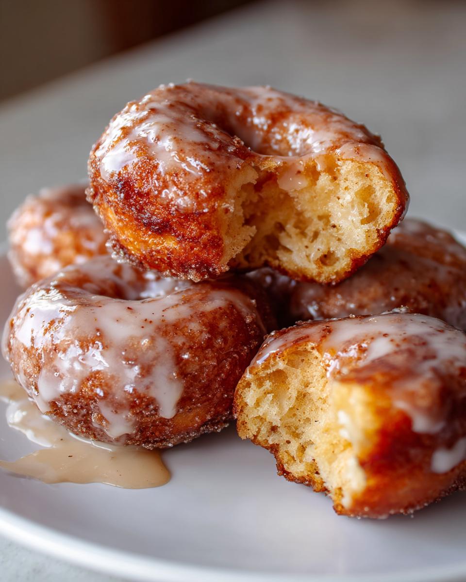 Irresistible Pumpkin Cake Donuts Fried with Cinnamon Glaze 7 Pumpkin Cake Donuts fried with cinnamon glaze - detail 2