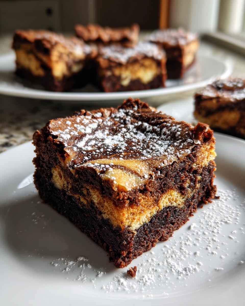 Delicious Pumpkin Cheesecake Swirl Brownies Recipe With 1 Secret Twist 4 Pumpkin Cheesecake Swirl Brownies - detail 1