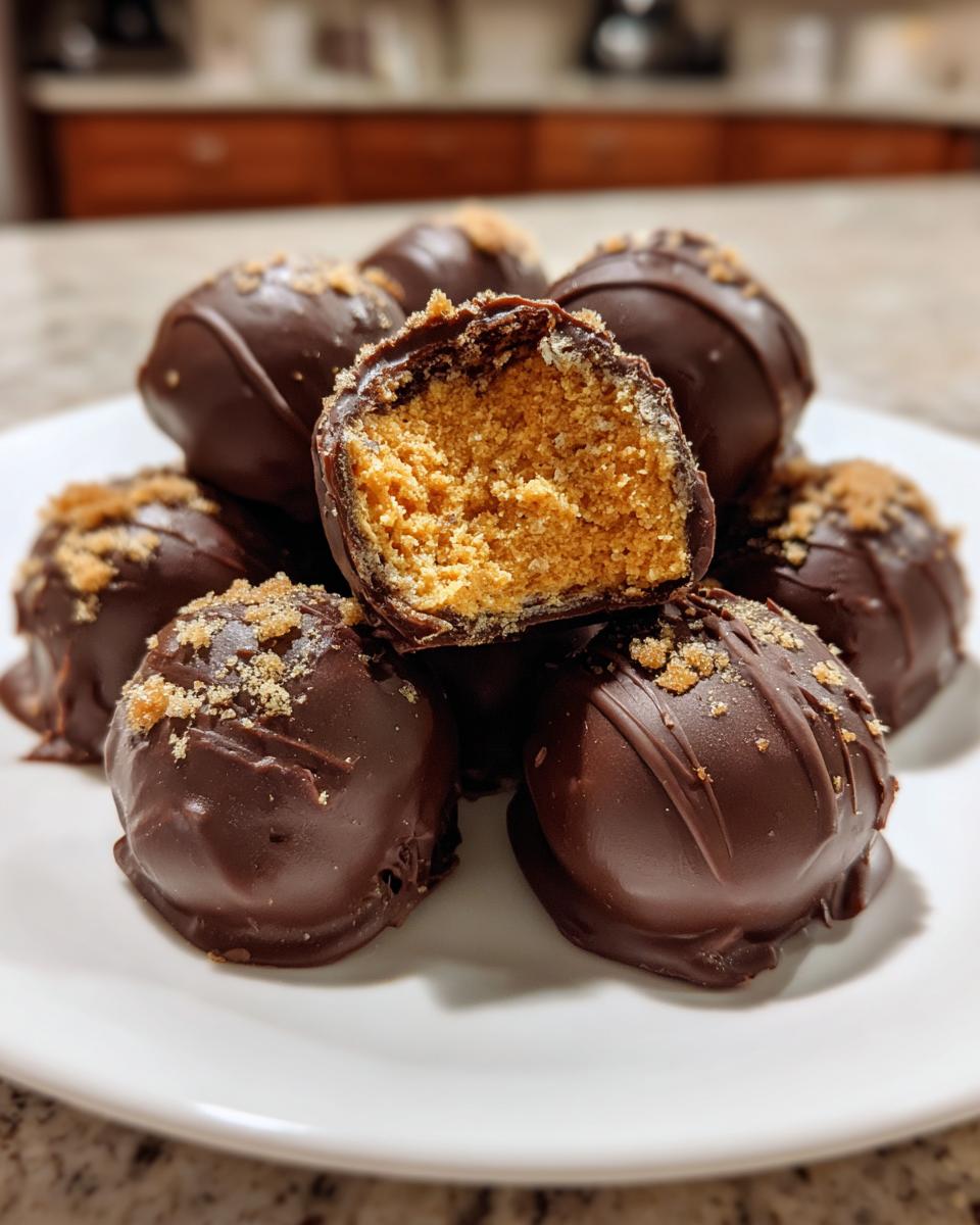Pumpkin Cheesecake Truffles - detail 3