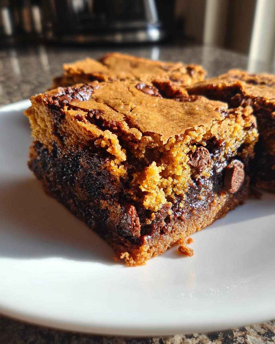 Irresistible Pumpkin Chocolate Chip Brownies in 30 Minutes 9 Pumpkin Chocolate Chip Brownies - detail 4