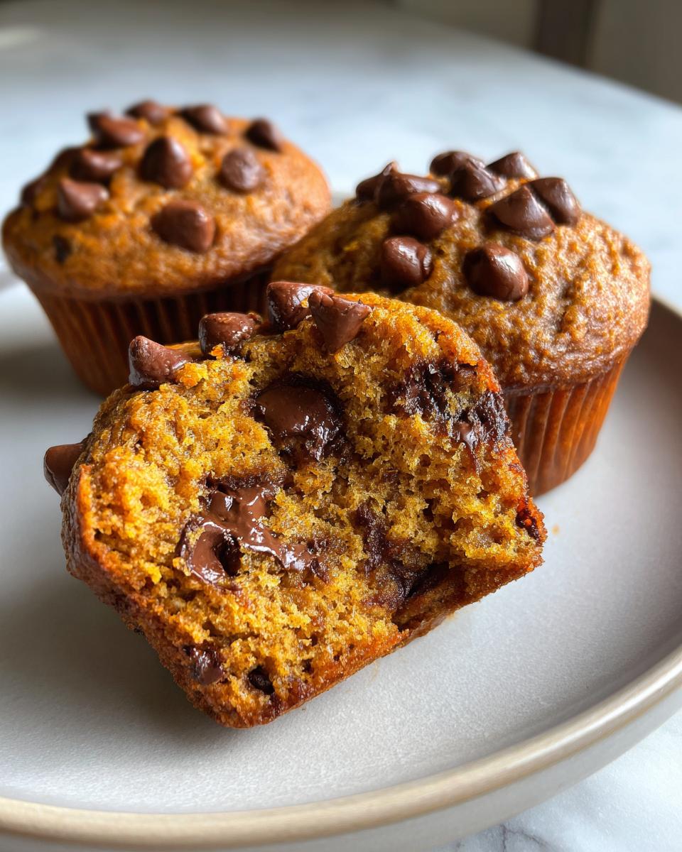 Irresistible Pumpkin Chocolate Chip Muffins in 30 Minutes 7 Pumpkin Chocolate Chip Muffins - detail 2