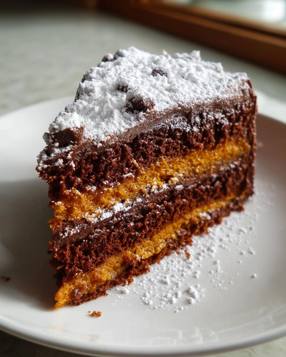 Irresistible Pumpkin Chocolate Dessert Cake in 30 Minutes 5 Pumpkin Chocolate Dessert Cake - detail 2