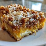 Pumpkin Crunch Hawaiian-style pumpkin dump cake inverted bar