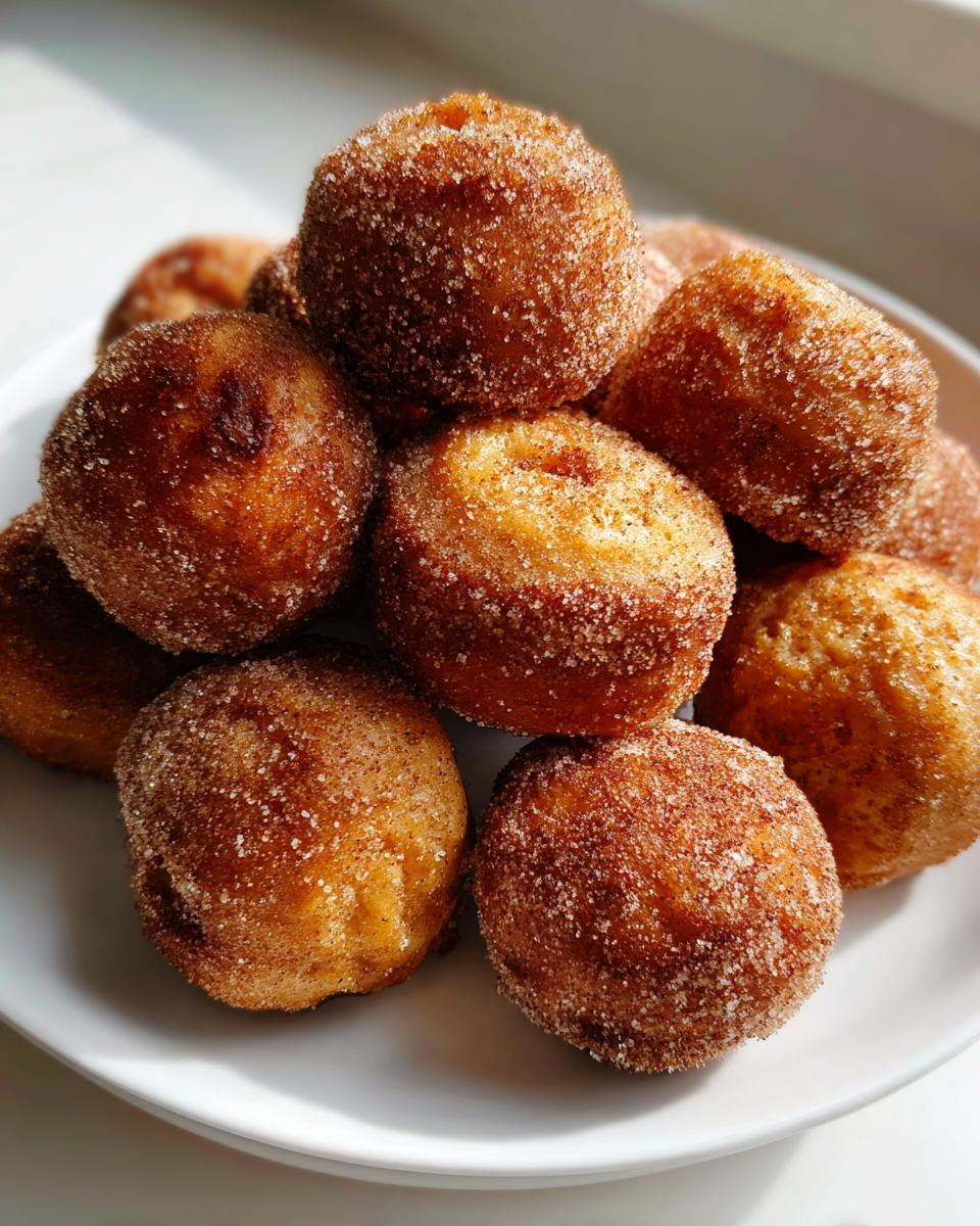 Pumpkin Donut Holes - detail 1