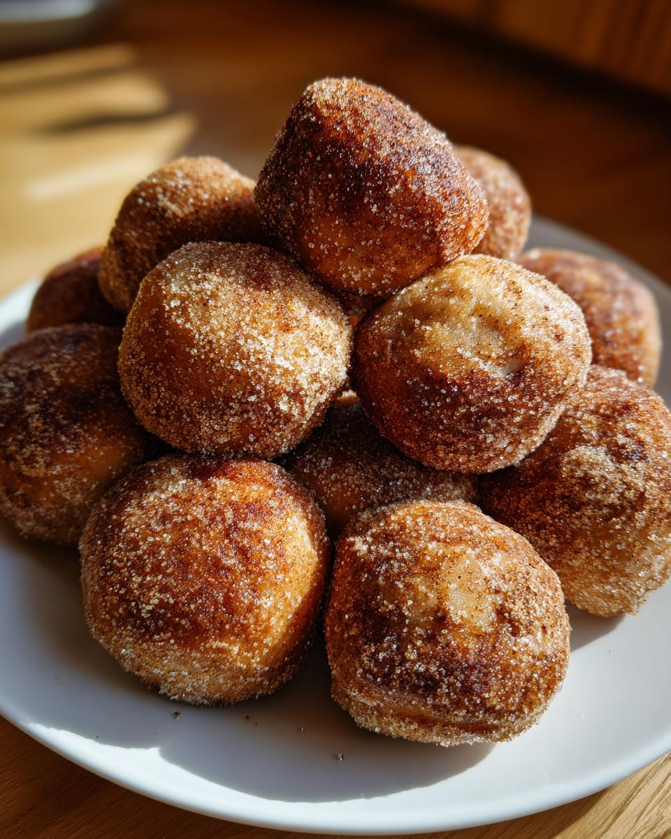 Pumpkin Donut Holes - detail 3