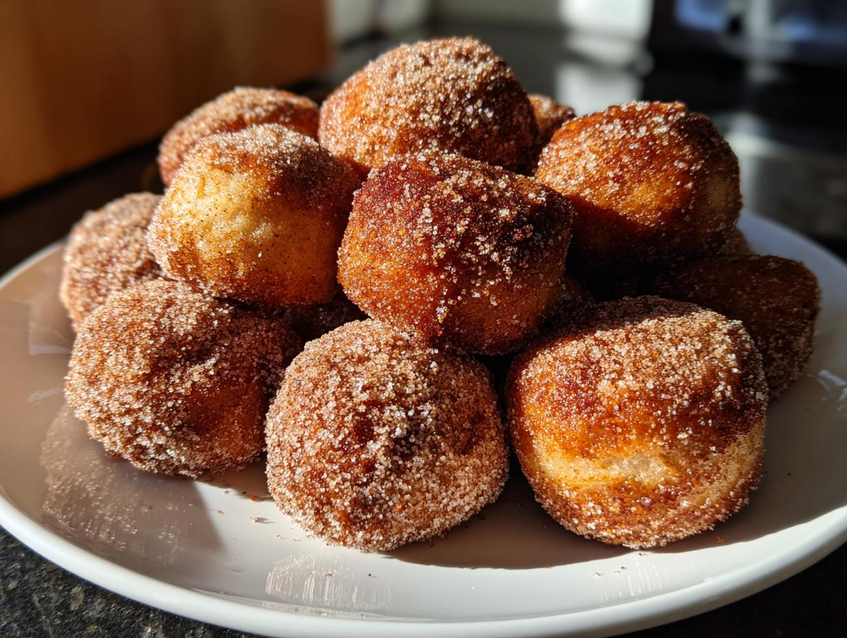 Pumpkin Donut Holes
