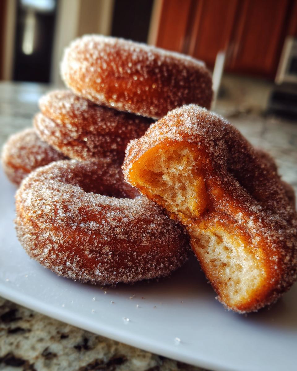 Irresistible 30-Minute Pumpkin Donuts with Cinnamon Sugar Coating 6 Pumpkin Donuts with Cinnamon Sugar Coating - detail 2