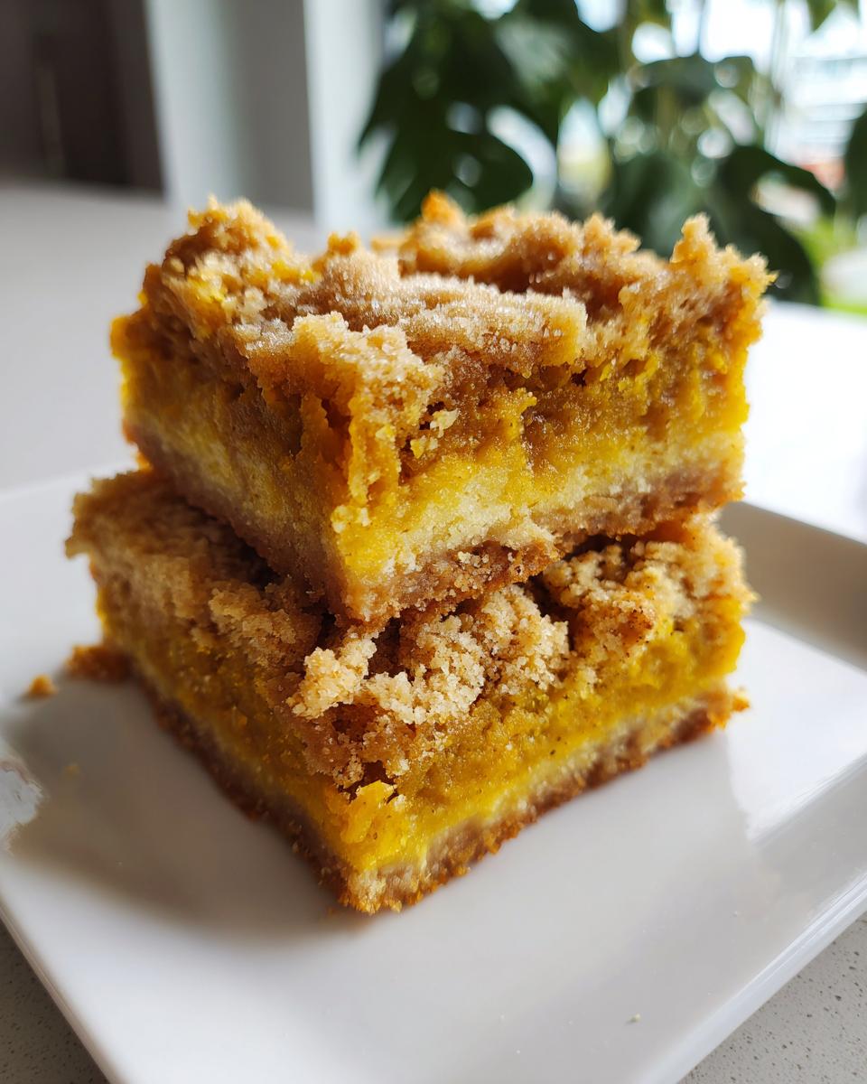 Irresistible Pumpkin Dump Cake Bars in Just 5 Steps 7 Pumpkin Dump Cake Bars - detail 2