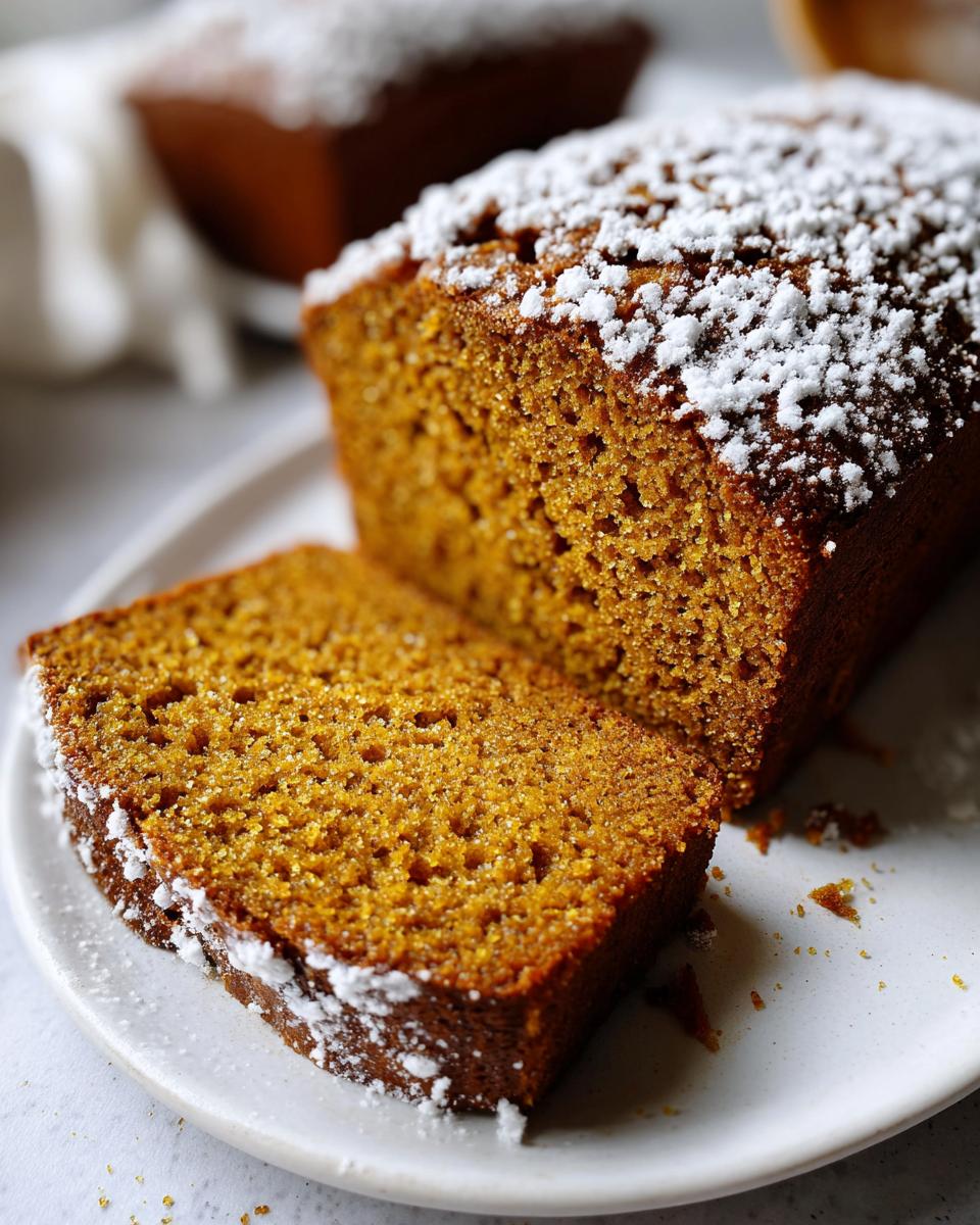 Pumpkin Gingerbread Loaf - detail 4