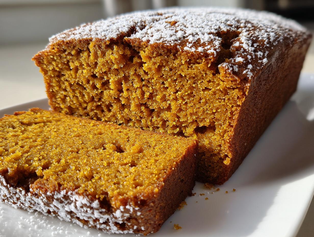 Pumpkin Gingerbread Loaf
