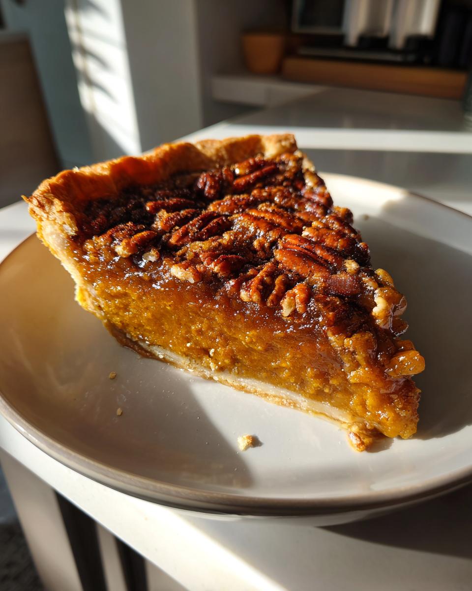 Irresistible 5-Star Pumpkin Pecan Pie Recipe 7 Pumpkin Pecan Pie - detail 2