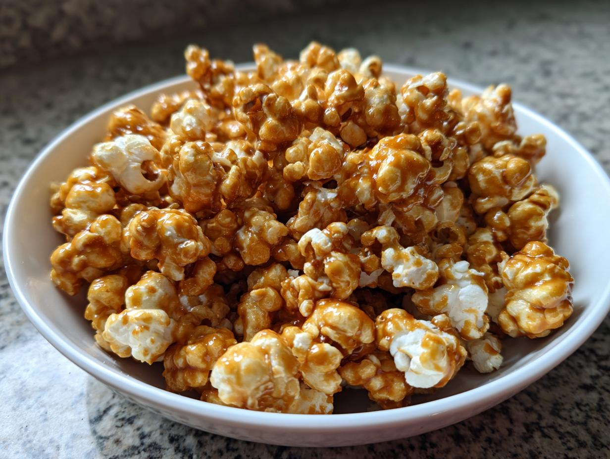 Pumpkin Spice Caramel Corn