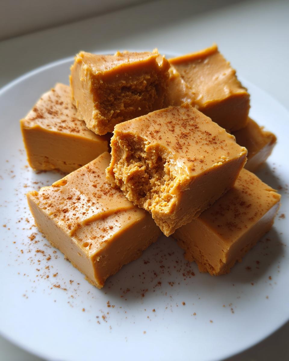 Pumpkin Spice Fudge - detail 1