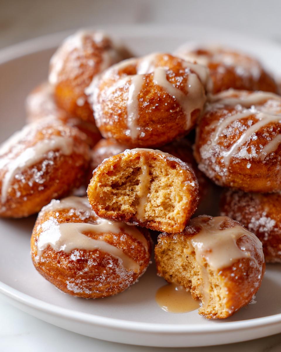 12-Minute Pumpkin Spice Mini Doughnuts with Maple Cream Bliss 6 Pumpkin Spice Mini Doughnuts - detail 1