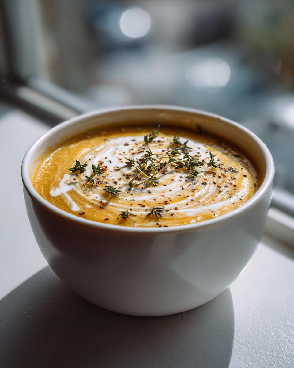 Roasted Garlic Soup - detail 1