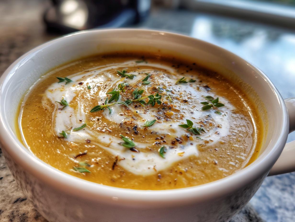 Roasted Garlic Soup