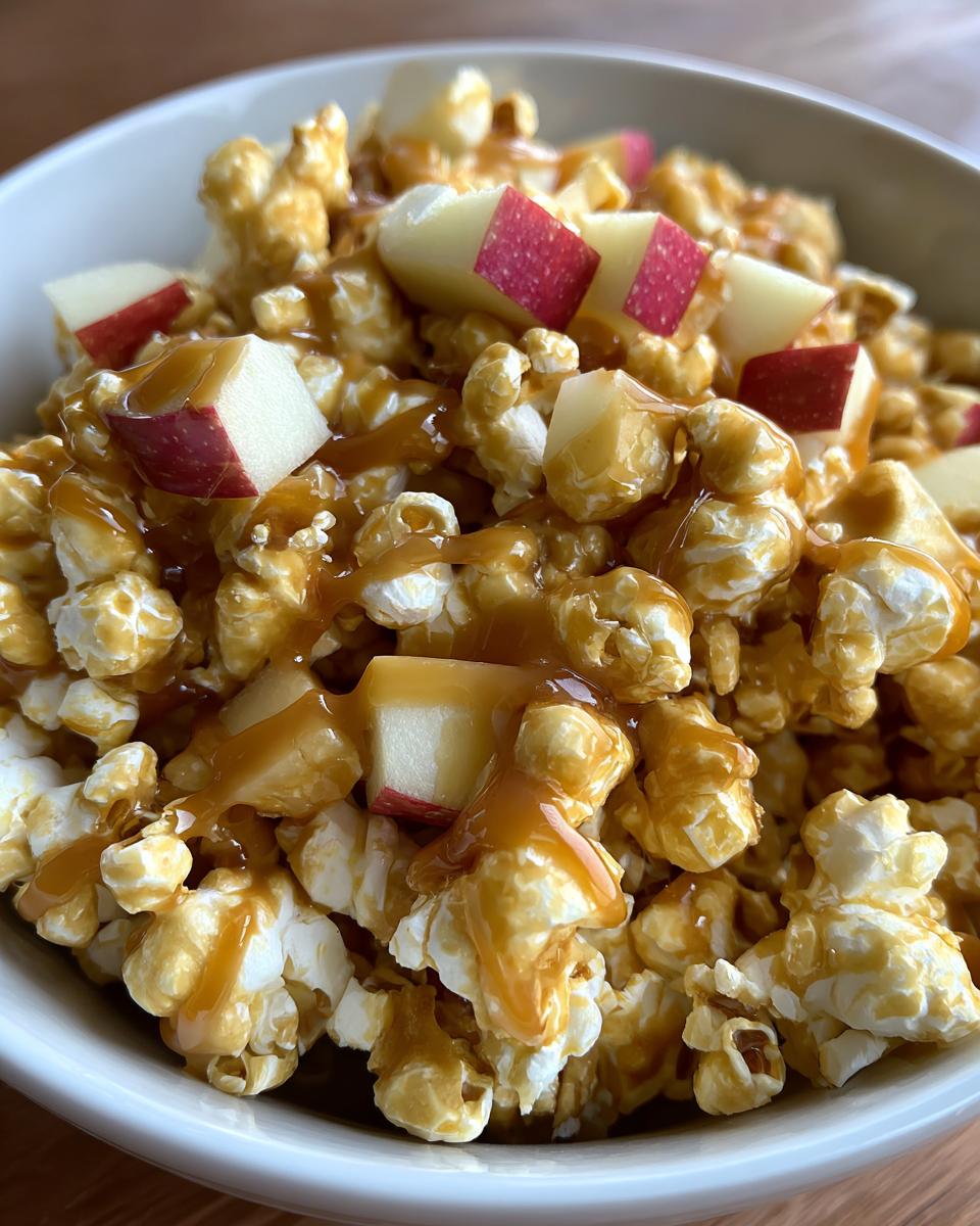 Salted Caramel Apple Popcorn - detail 1