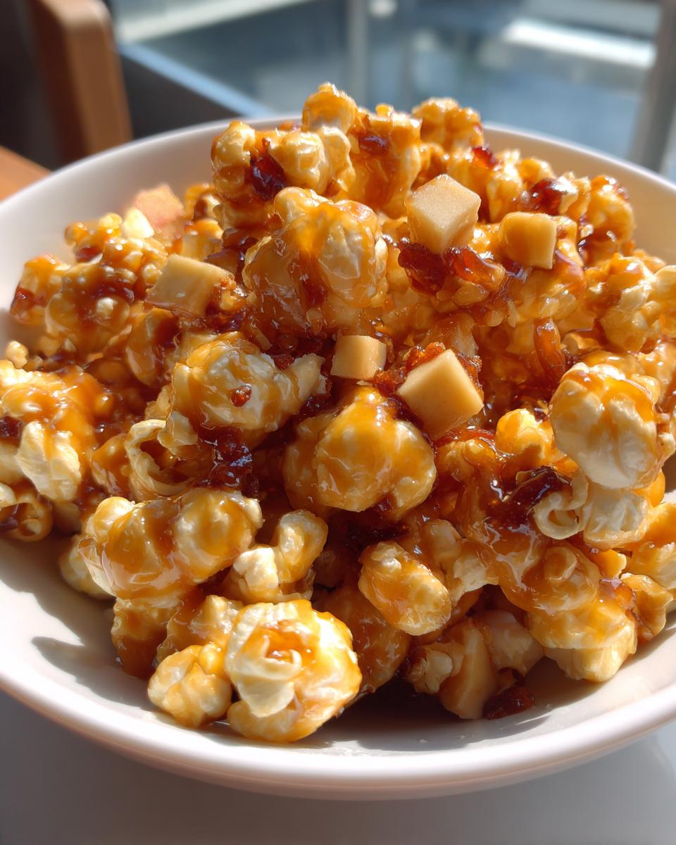 Salted Caramel Apple Popcorn - detail 3