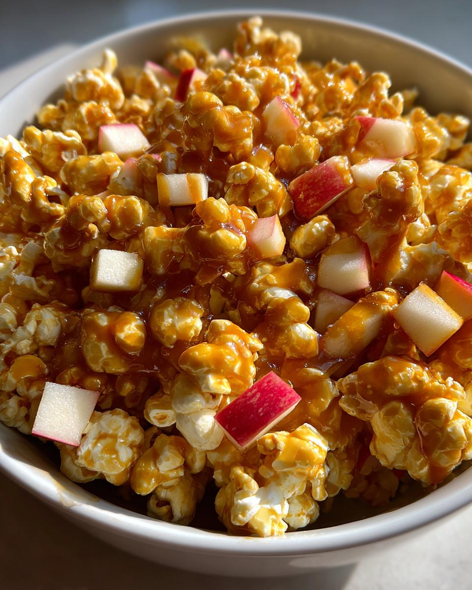Salted Caramel Apple Popcorn - detail 4