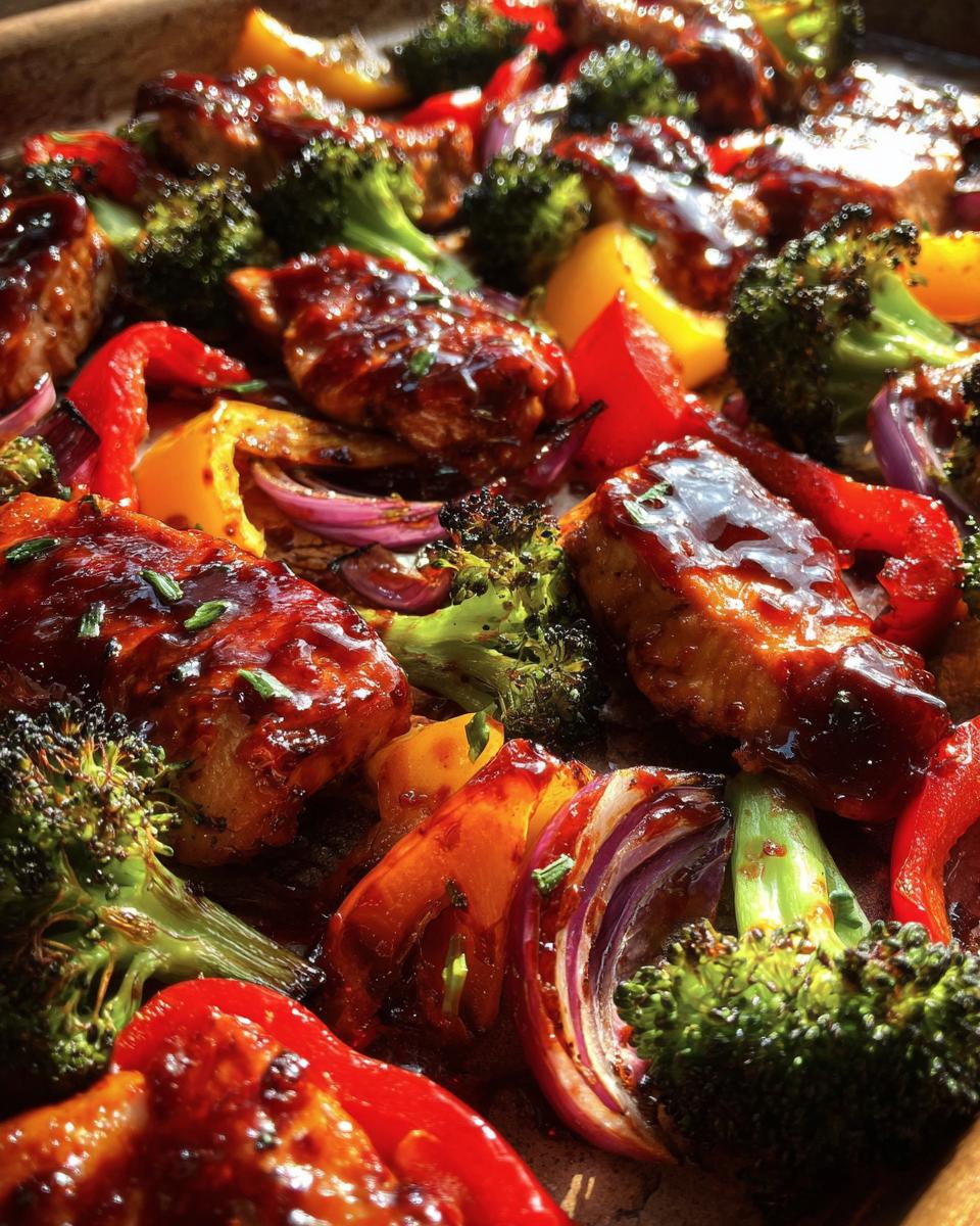 Sheet Pan BBQ Chicken - detail 2