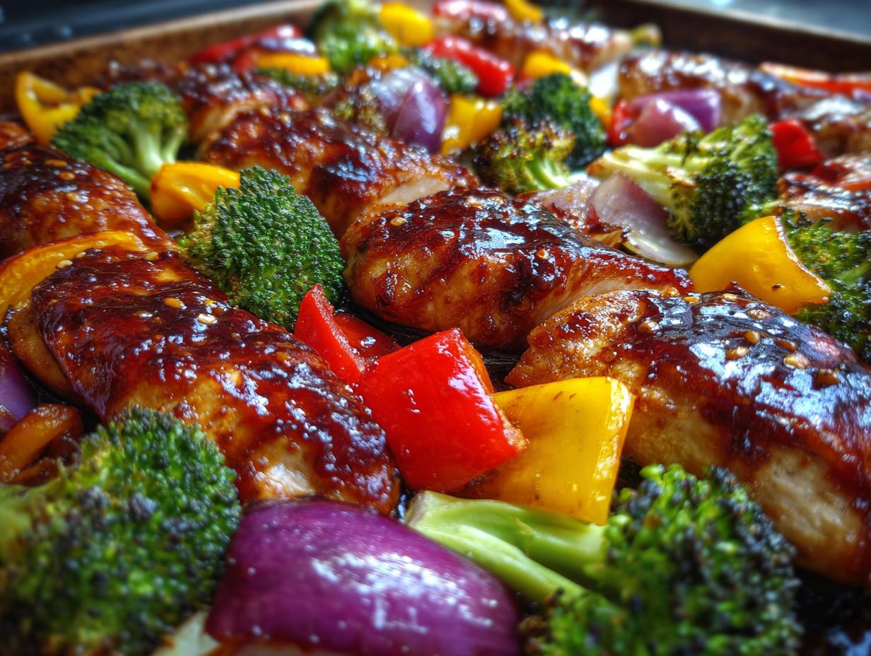 Sheet Pan BBQ Chicken