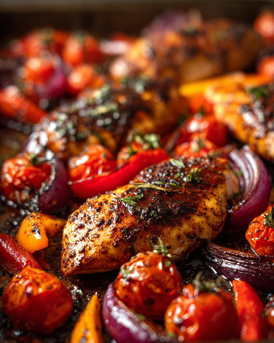Sheet Pan Balsamic Chicken - detail 1