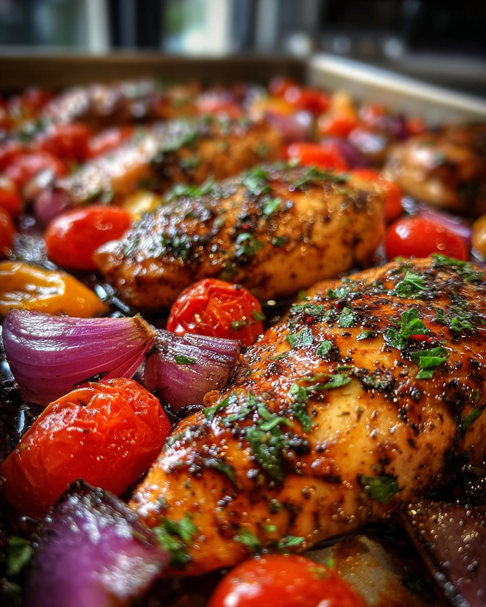 Sheet Pan Balsamic Chicken - detail 2