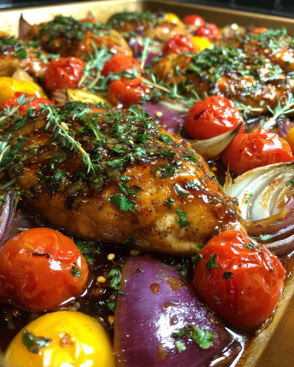 Sheet Pan Balsamic Chicken - detail 3