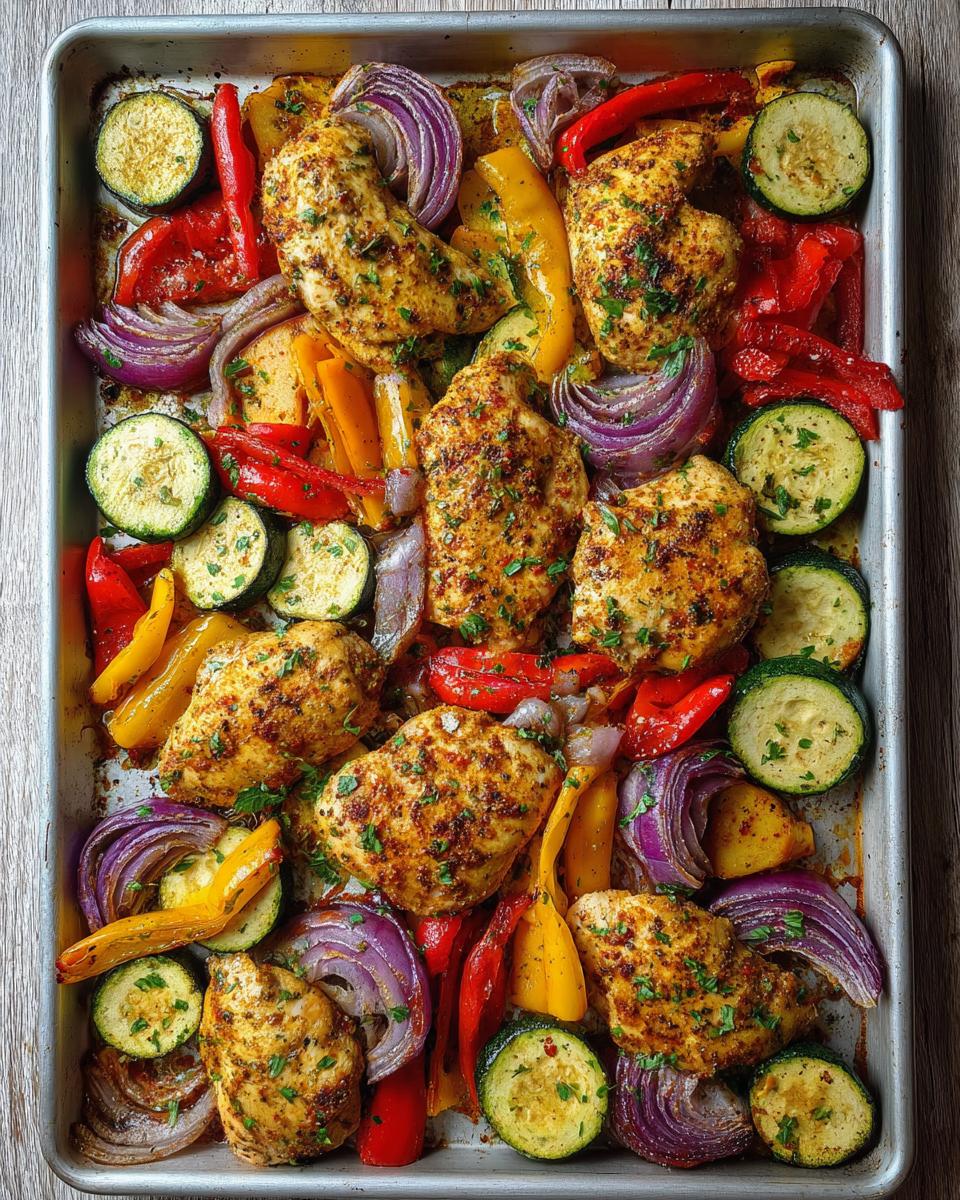 Juicy Sheet Pan Cajun Chicken Dinner in 30 Minutes 5 Sheet Pan Cajun Chicken - detail 1