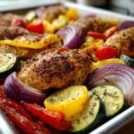 Juicy Sheet Pan Cajun Chicken Dinner in 30 Minutes 8 Sheet Pan Cajun Chicken