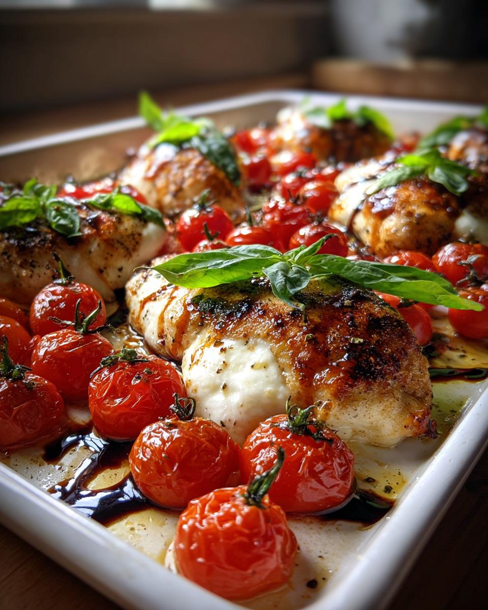 Irresistible Sheet Pan Caprese Chicken in 30 Minutes 6 Sheet Pan Caprese Chicken - detail 1