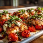 Irresistible Sheet Pan Caprese Chicken in 30 Minutes 10 Sheet Pan Caprese Chicken
