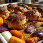 Juicy 35-Minute Sheet Pan Chicken with Root Vegetables 8 Sheet Pan Chicken with Root Vegetables