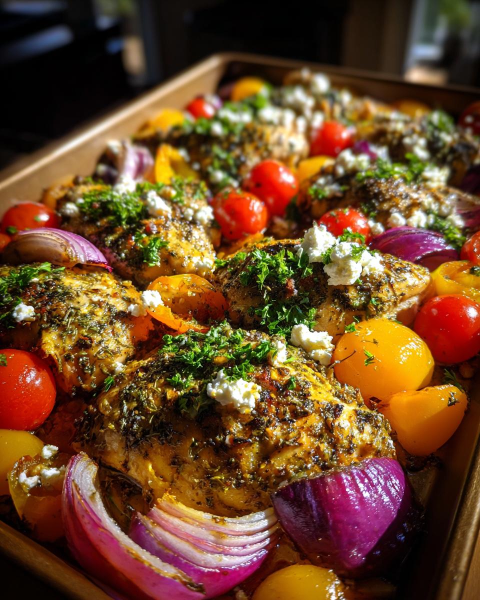 Juicy Sheet Pan Greek Chicken in 25 Minutes Flat 5 Sheet Pan Greek Chicken - detail 1