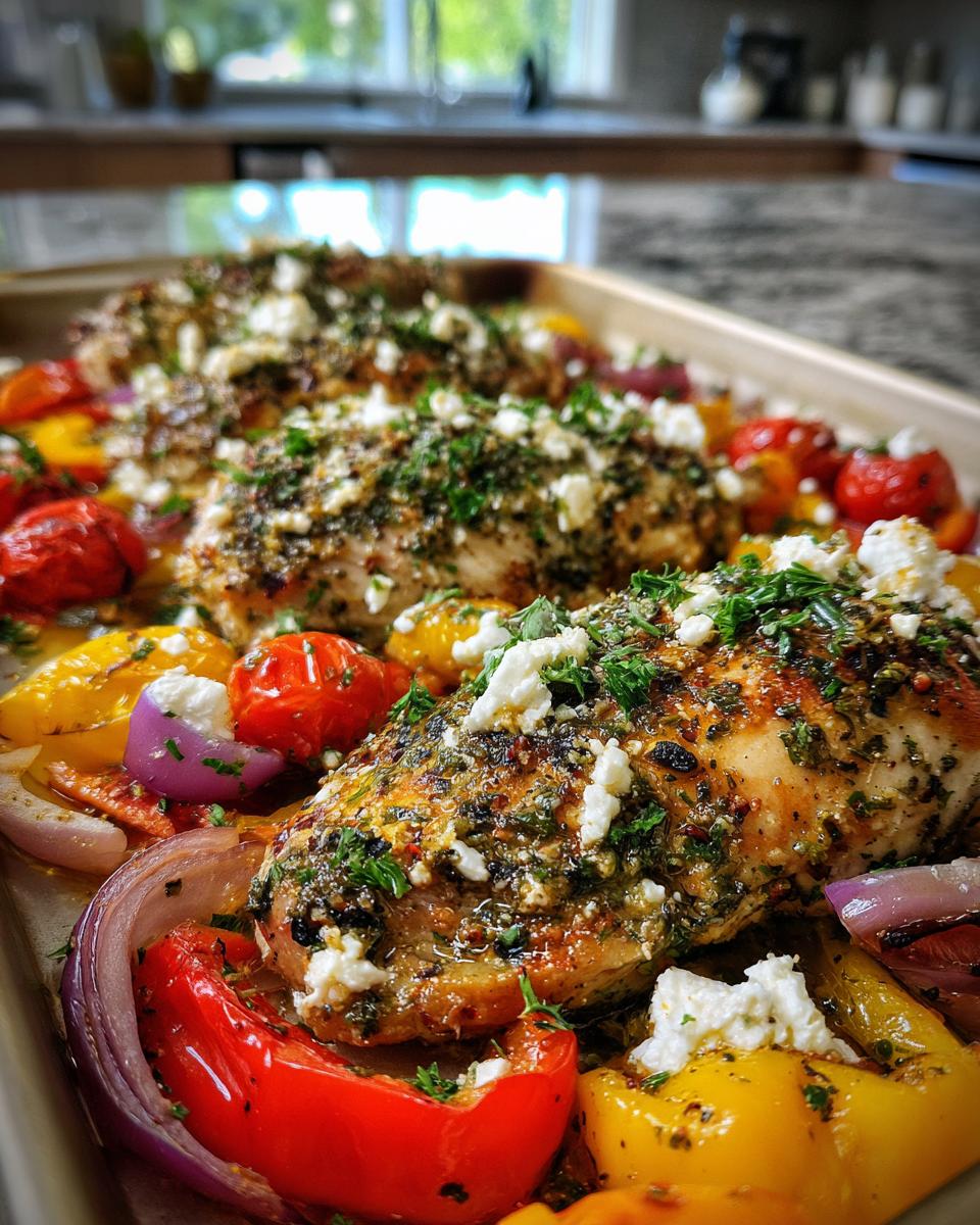 Juicy Sheet Pan Greek Chicken in 25 Minutes Flat 6 Sheet Pan Greek Chicken - detail 2