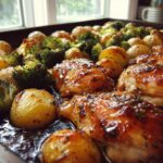 30-Minute Sheet Pan Honey Mustard Chicken - Effortless Perfection 10 Sheet Pan Honey Mustard Chicken