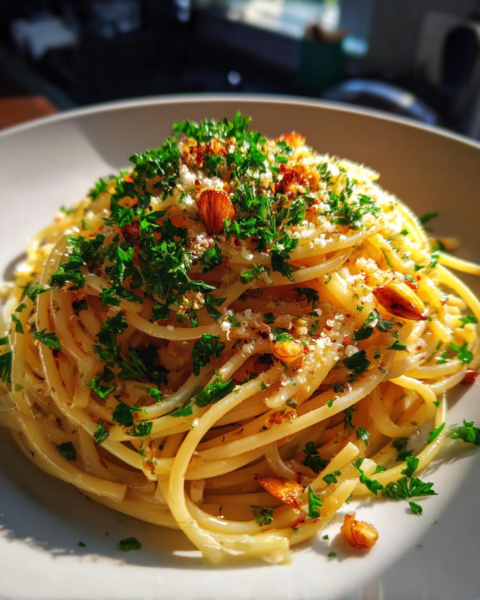 Spaghetti Aglio e Olio - detail 2