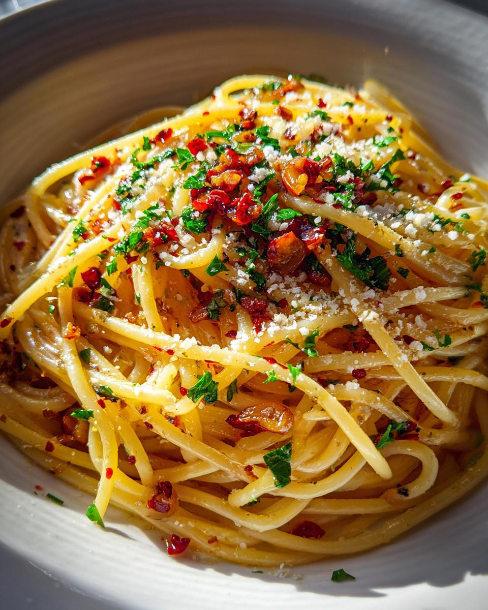 Spaghetti Aglio e Olio - detail 3