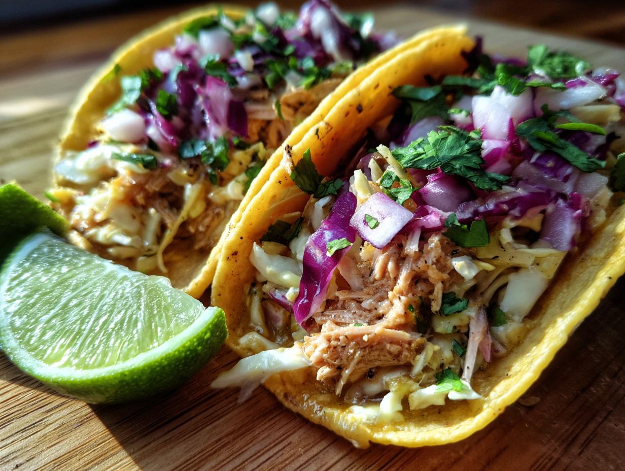 Spicy Tuna Fish Tacos