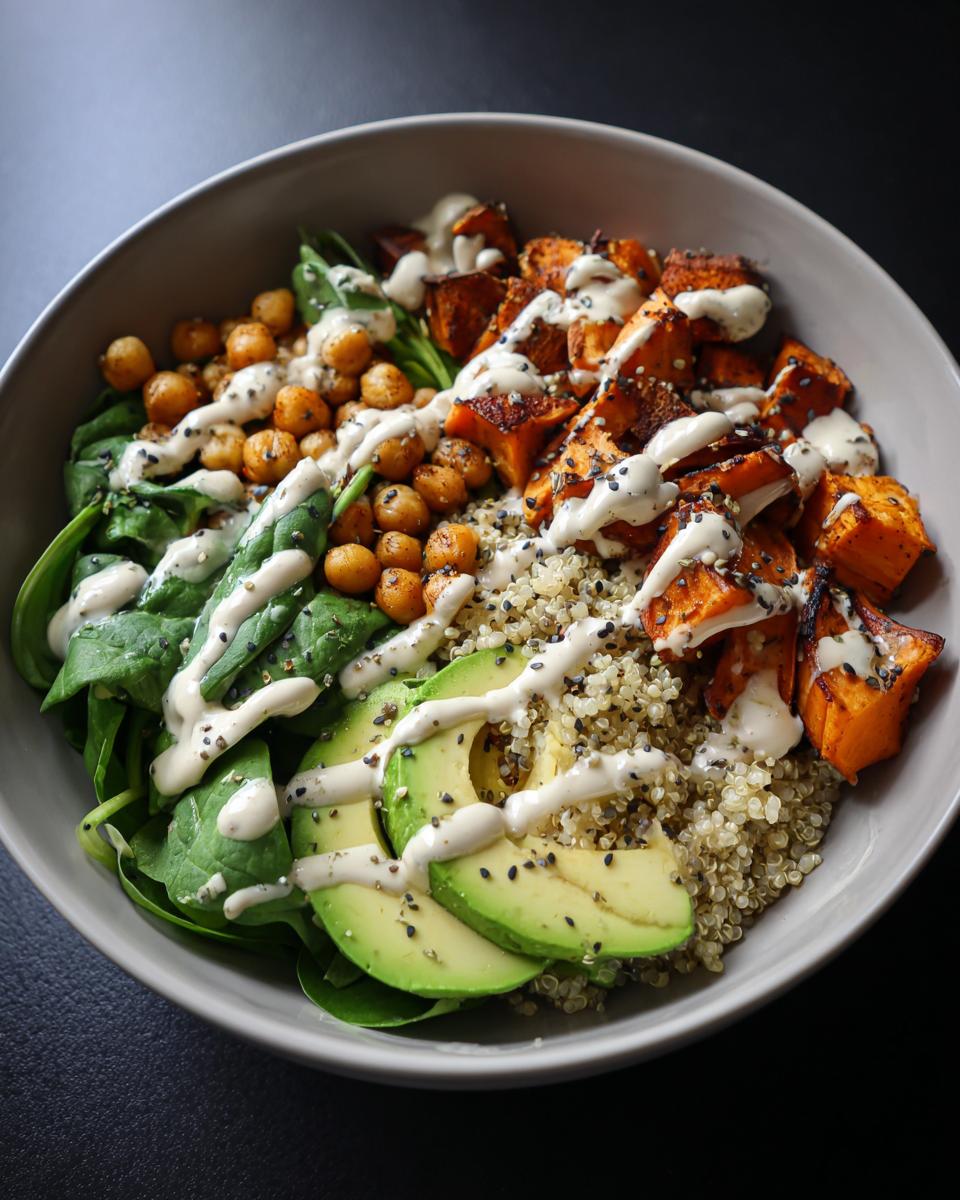 Ultimate Sweet Potato Buddha Bowl Recipe - Irresistible & Nourishing 8 Sweet Potato Buddha Bowl - detail 3