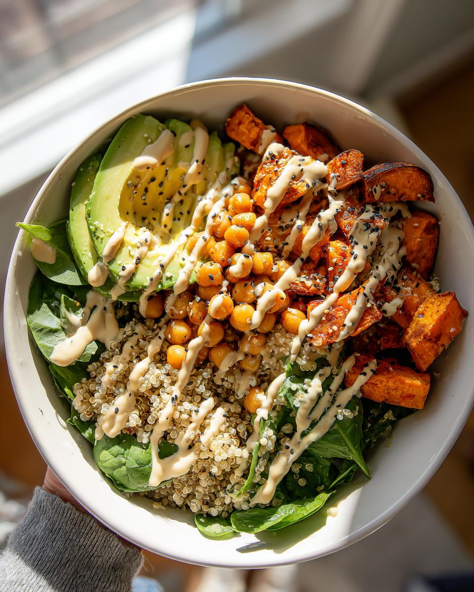 Ultimate Sweet Potato Buddha Bowl Recipe - Irresistible & Nourishing 9 Sweet Potato Buddha Bowl - detail 4