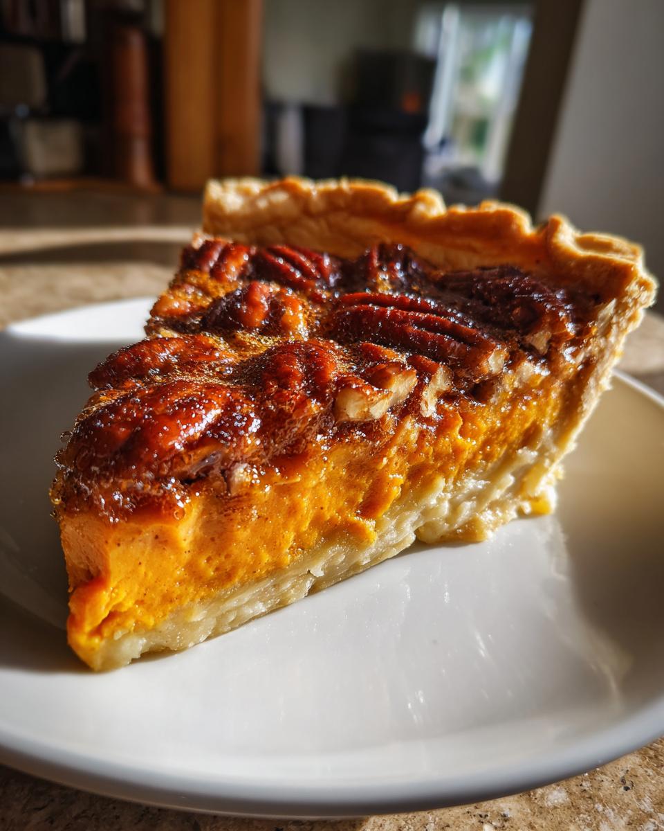 Sweet Potato Pecan Pie - detail 3