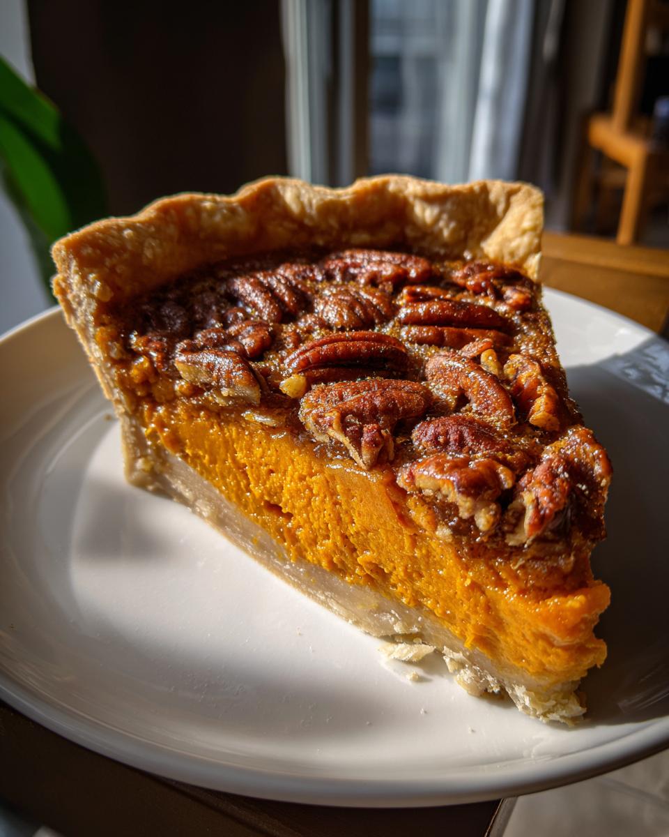 Sweet Potato Pecan Pie - detail 4