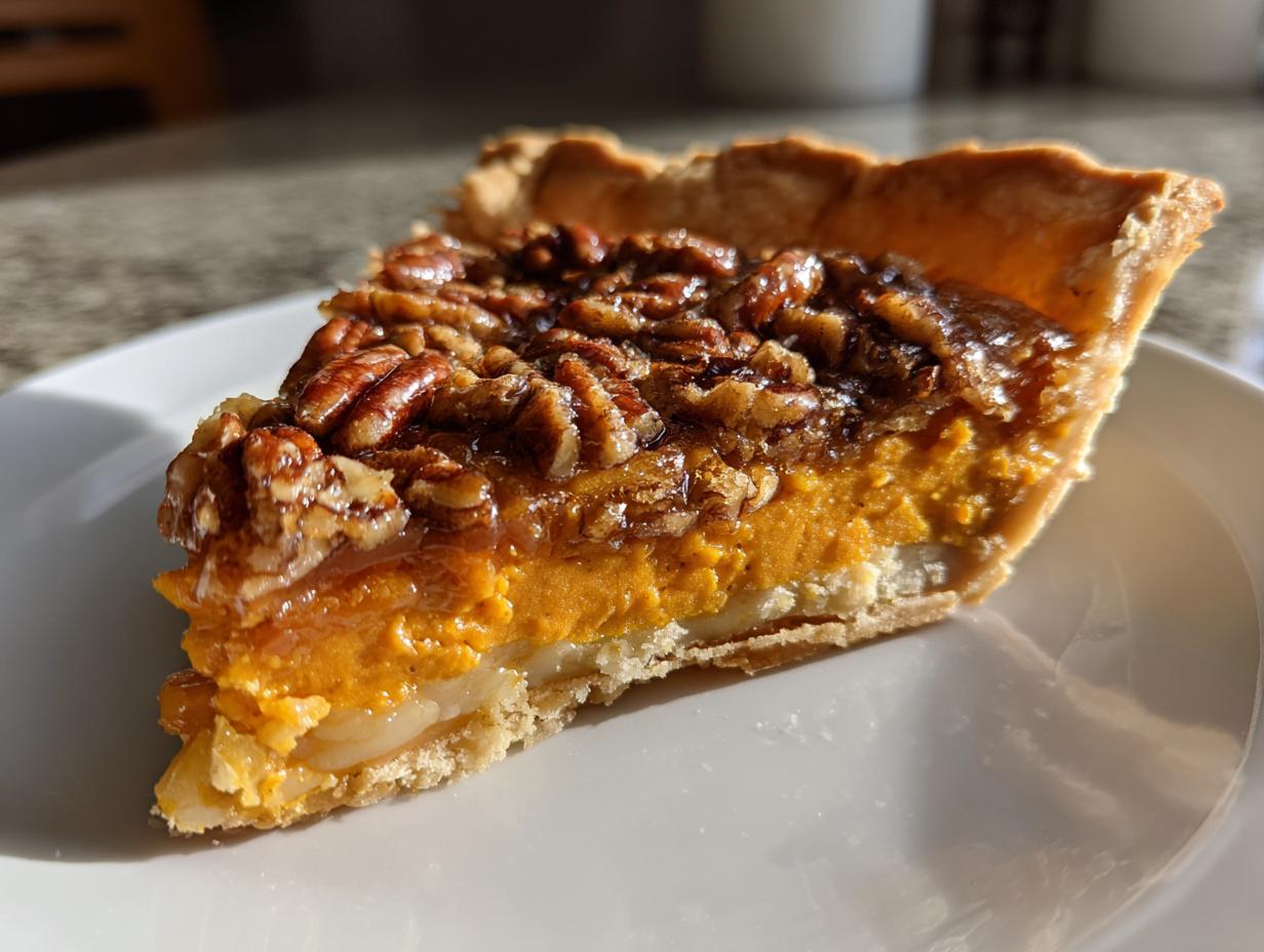 Sweet Potato Pecan Pie