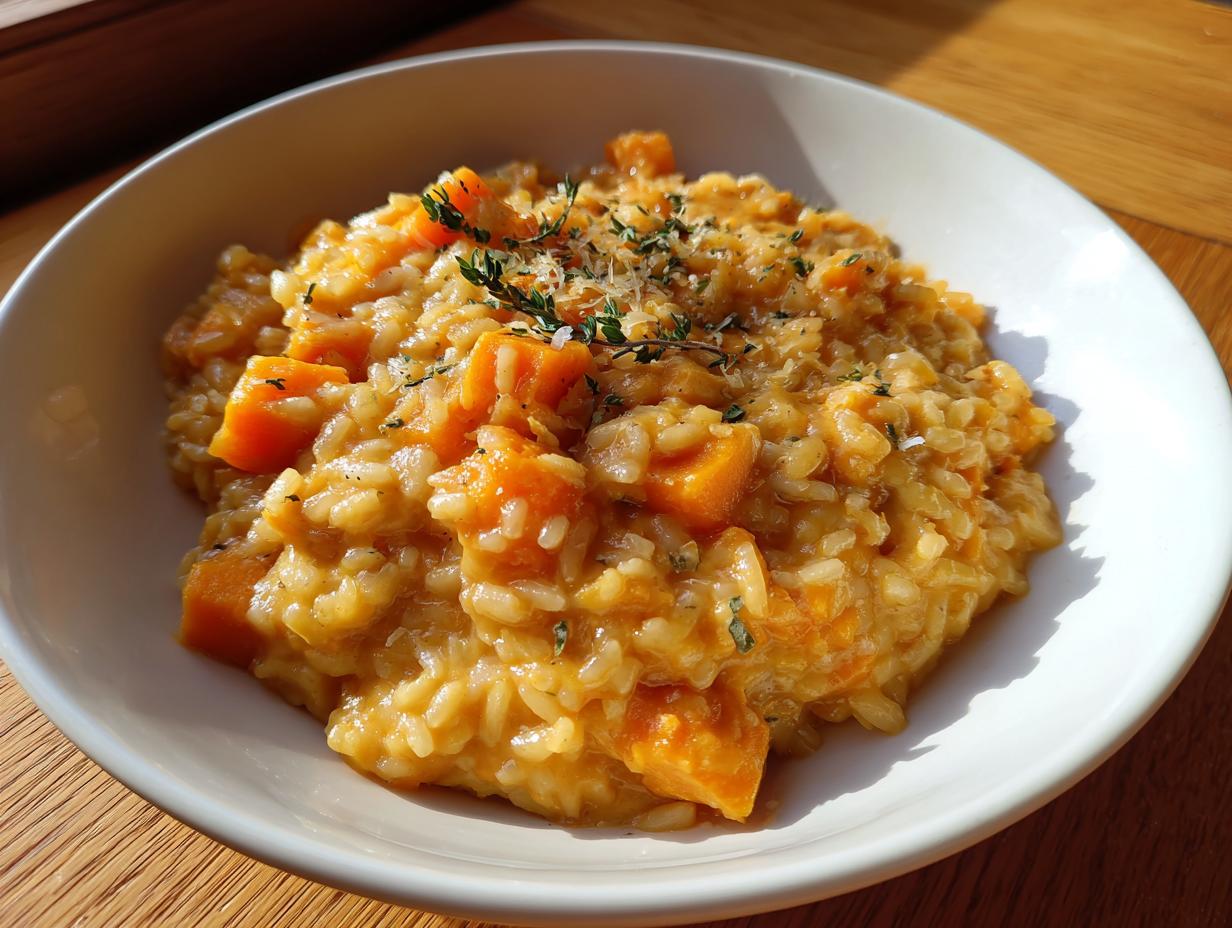Sweet Potato Risotto