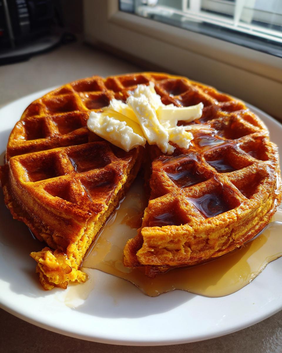 Sweet Potato Waffles - detail 4