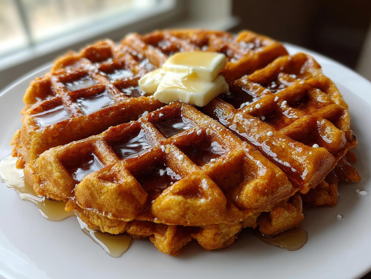 Sweet Potato Waffles