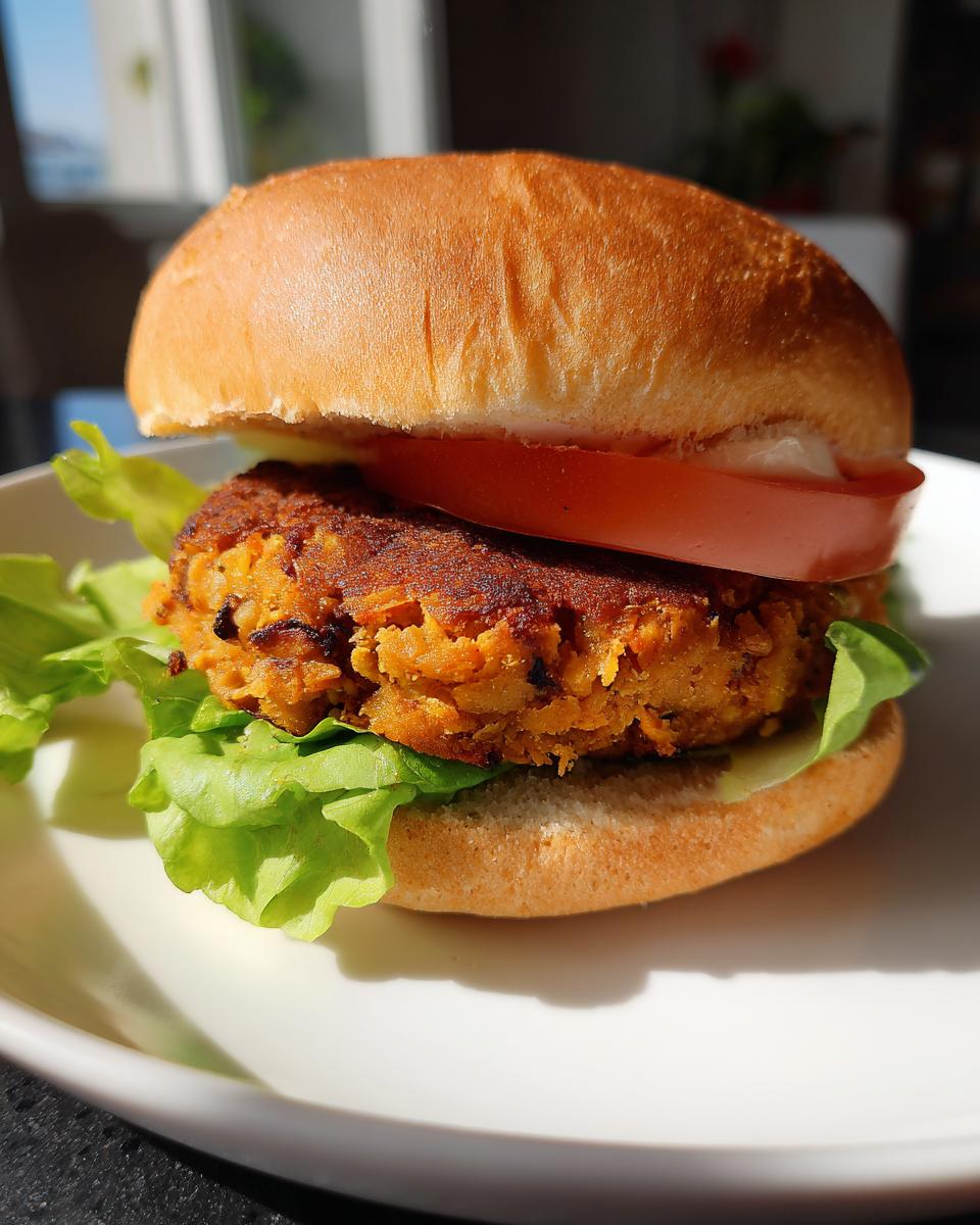 Mind-Blowing Sweet Potato and Black Bean Burgers in 3 Steps 9 Sweet Potato and Black Bean Burgers - detail 4