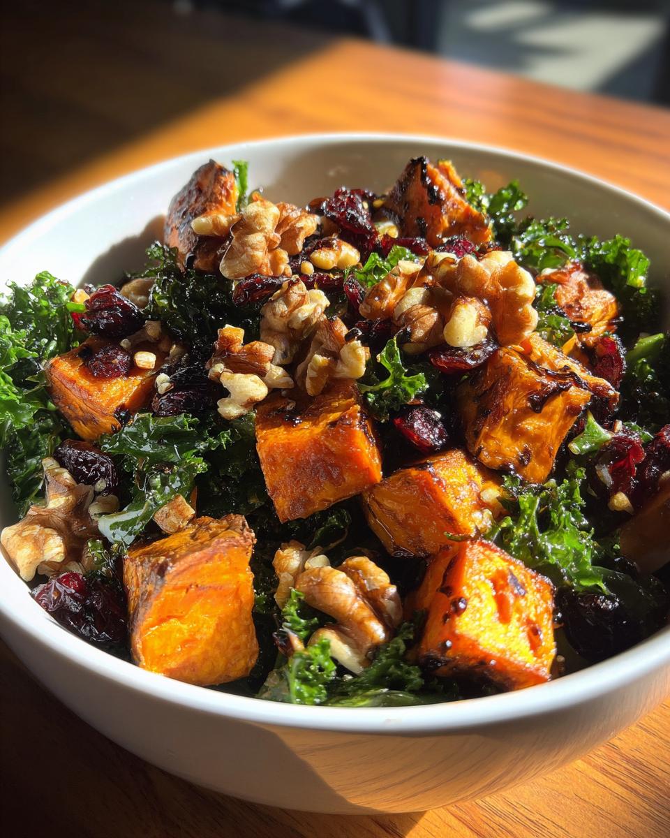Sweet Potato and Kale Salad - detail 1